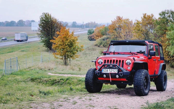 Jeep Wrangler cena 119000 przebieg: 115000, rok produkcji 2014 z Muszyna małe 154